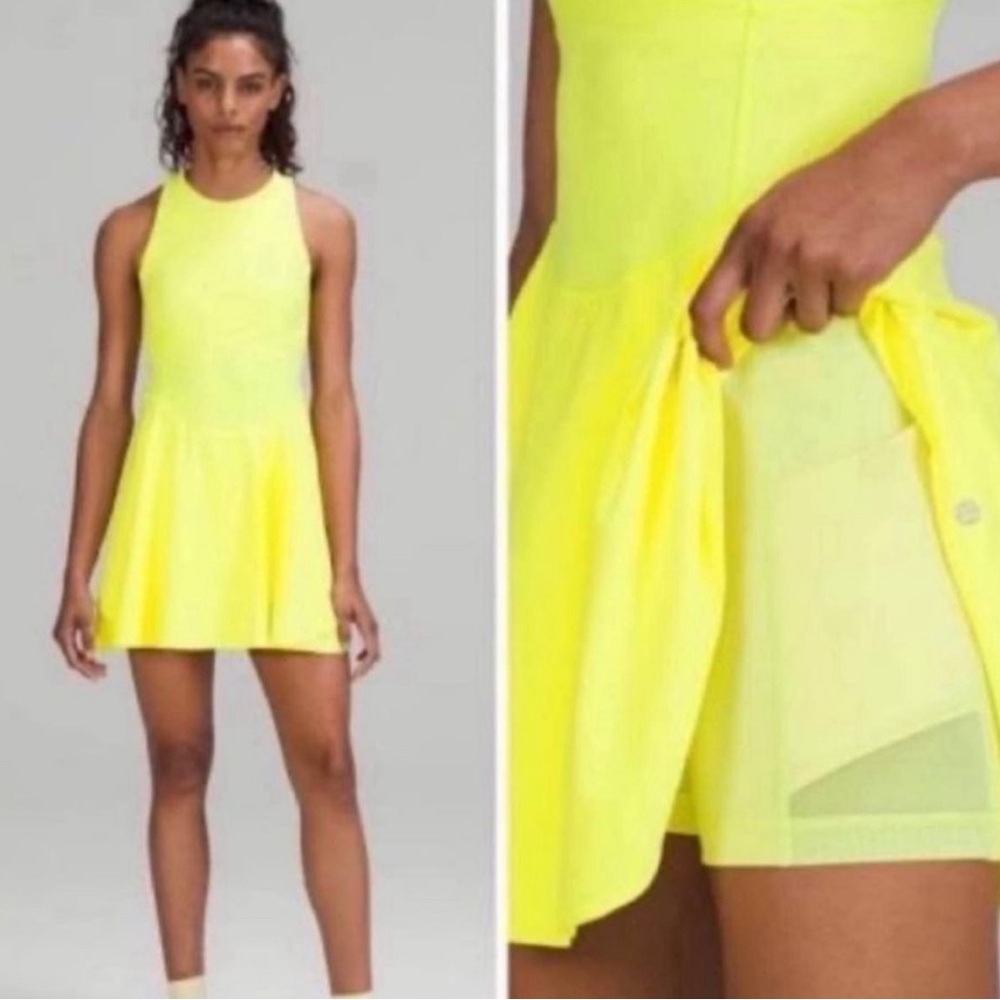 Lululemon court crush athletic dress sz12
